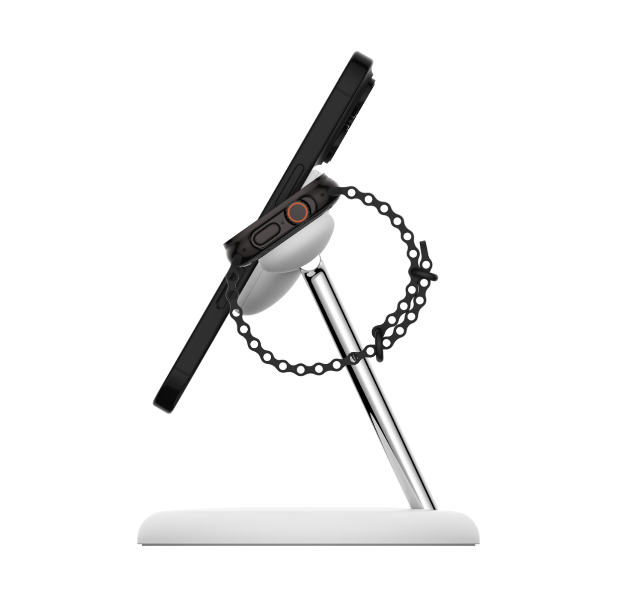 BoostCharge Pro 3-in-1 Magnetic Wireless Charging Stand with Qi2 15W