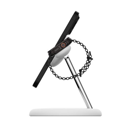 BoostCharge Pro 3-in-1 Magnetic Wireless Charging Stand with Qi2 15W